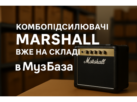 Новое поступление комбоподключателей Marshall – уже на складе МузБаза