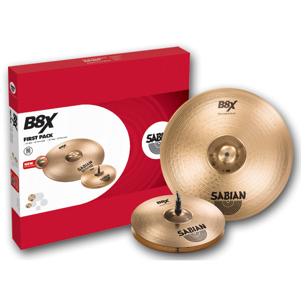 Набір тарілок SABIAN 45001X B8X FIRST PACK 13/16 Набір тарілок SABIAN 45001X B8X FIRST PACK 13/16