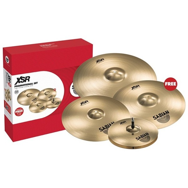 Набір тарілок SABIAN XSR Promotional Set Brilliant