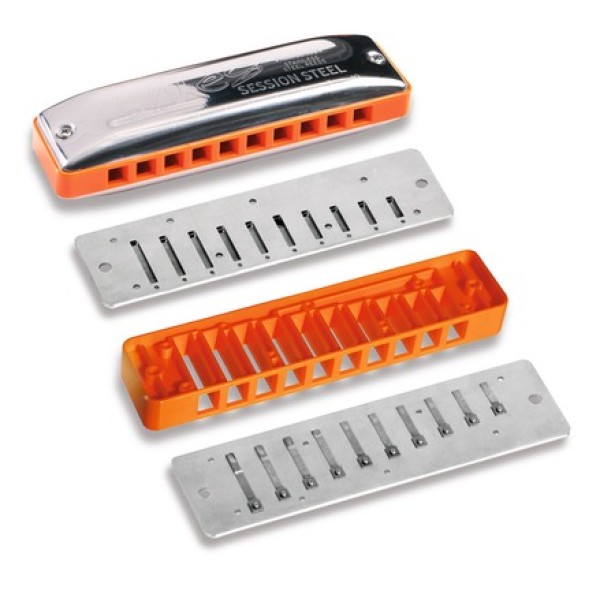 Губна гармоніка SESSION STEEL Bb-major SEYDEL 10301Bb