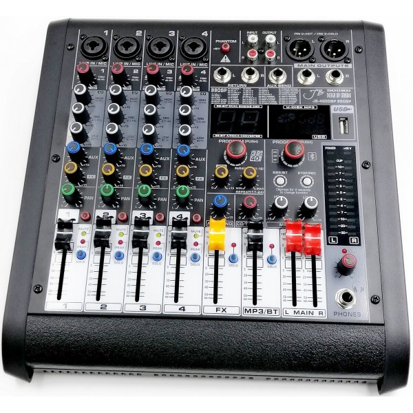 Мікшерний пульт JB Sound JB-400DSP Мікшерний пульт JB Sound JB-400DSP