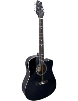 Электроакустическая гитара STAGG SA20DCE BLK