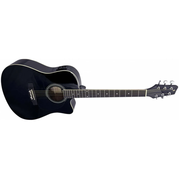 Електроакустична гітара STAGG SA20DCE BLK Електроакустична гітара STAGG SA20DCE BLK