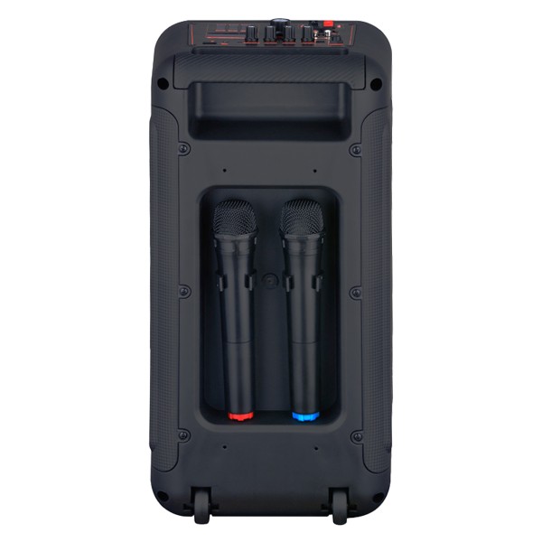 Акустична система портативна BIG JB X828 (USB/MP3/FM/BT/TWS + 2 VHF мікрофона)