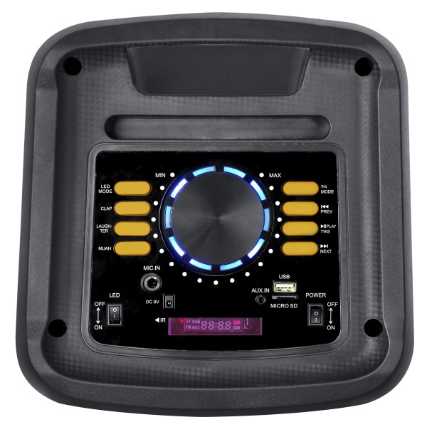 Акустична система портативна BIG JB300FLAME (USB/MP3/FM/BT/TWS + 2 VHF мікрофона) Акустична система портативна BIG JB300FLAME (USB/MP3/FM/BT/TWS + 2 VHF мікрофона)