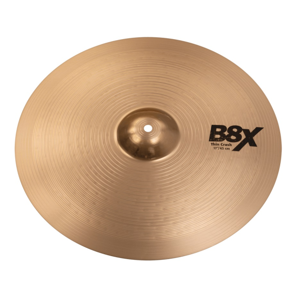 Тарілка для барабанів SABIAN 17" B8X Thin Crash 41706X