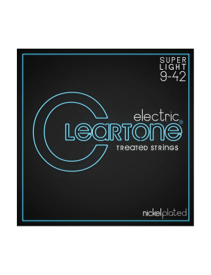 Набір струн для електрогітари CLEARTONE 9409 ELECTRIC NICKEL-PLATED SUPER LIGHT 09-42