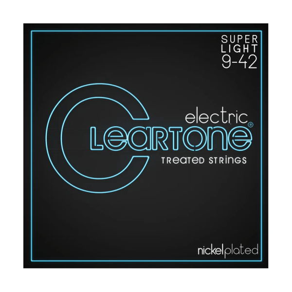 Набір струн для електрогітари CLEARTONE 9409 ELECTRIC NICKEL-PLATED SUPER LIGHT 09-42