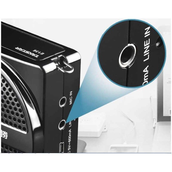 Портативна система для гіда Takstar E136 чорний