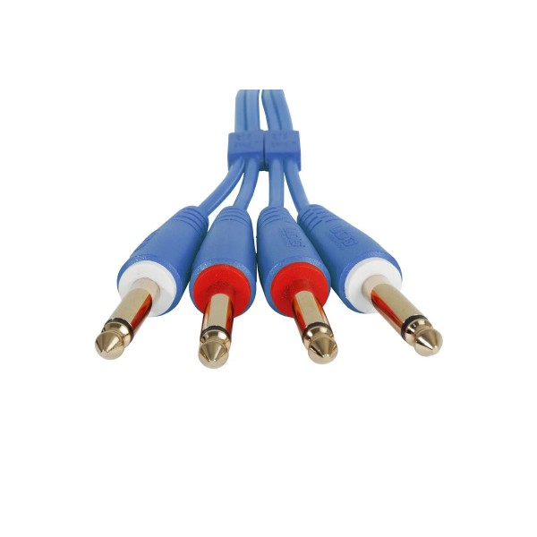 Міжблочний кабель 2 х Jack 6.3 мм моно тато - 2 х Jack 6.3 мм моно тато UDG Set Jack-Jack Blue 1.5m Міжблочний кабель 2 х Jack 6.3 мм моно тато - 2 х Jack 6.3 мм моно тато UDG Set Jack-Jack Blue 1.5m