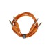 Міжблочний кабель 2 х Jack 6.3 мм моно тато - 2 х Jack 6.3 мм моно тато UDG Set Jack-Jack Orange 1.5
