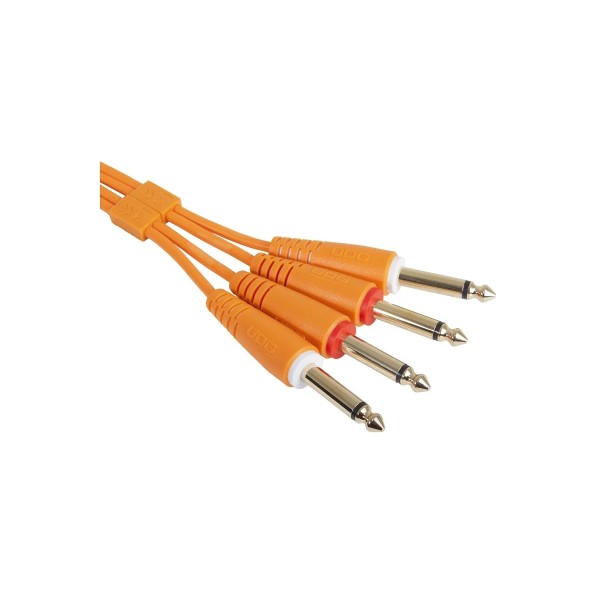 Міжблочний кабель 2 х Jack 6.3 мм моно тато - 2 х Jack 6.3 мм моно тато UDG Set Jack-Jack Orange 1.5 Міжблочний кабель 2 х Jack 6.3 мм моно тато - 2 х Jack 6.3 мм моно тато UDG Set Jack-Jack Orange 1.5