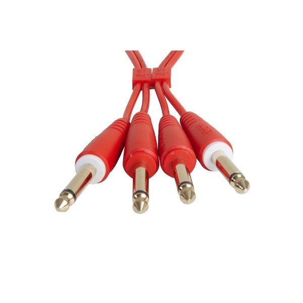 Міжблочний кабель 2 х Jack 6.3 мм моно тато - 2 х Jack 6.3 мм моно тато UDG Set Jack-Jack Red 3m Міжблочний кабель 2 х Jack 6.3 мм моно тато - 2 х Jack 6.3 мм моно тато UDG Set Jack-Jack Red 3m