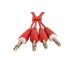 Міжблочний кабель 2 х Jack 6.3 мм моно тато - 2 х Jack 6.3 мм моно тато UDG Set Jack-Jack Red 3m