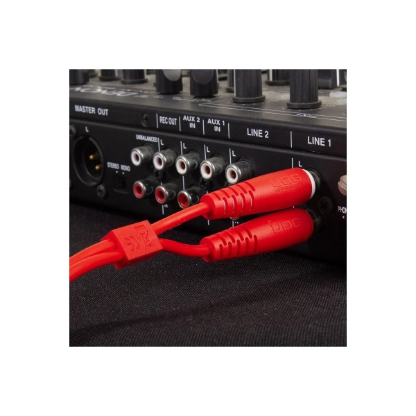 Міжблочний кабель 2 х Jack 6.3 мм моно тато - 2 х Jack 6.3 мм моно тато UDG Set Jack-Jack Red 3m Міжблочний кабель 2 х Jack 6.3 мм моно тато - 2 х Jack 6.3 мм моно тато UDG Set Jack-Jack Red 3m