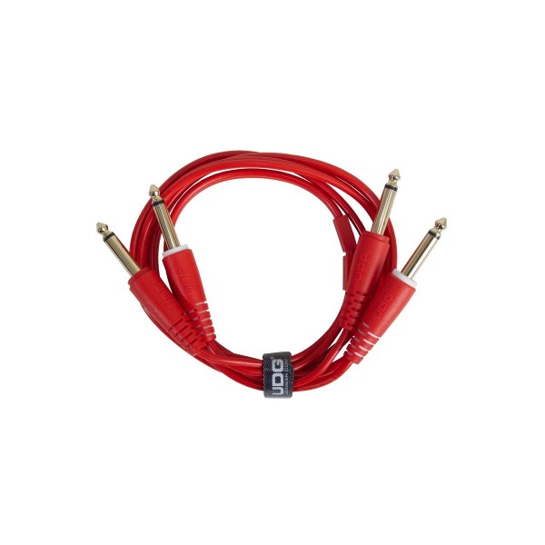 Міжблочний кабель 2 х Jack 6.3 мм моно тато - 2 х Jack 6.3 мм моно тато UDG Set Jack-Jack Red 3m Міжблочний кабель 2 х Jack 6.3 мм моно тато - 2 х Jack 6.3 мм моно тато UDG Set Jack-Jack Red 3m