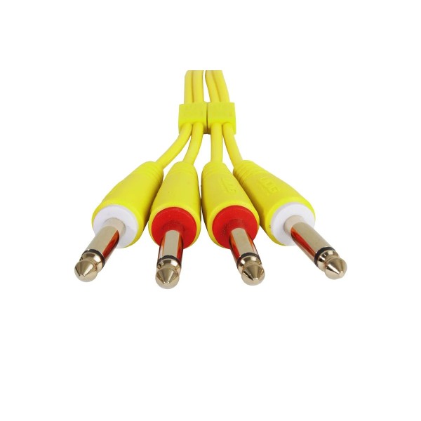 Міжблочний кабель 2 х Jack 6.3 мм моно тато - 2 х Jack 6.3 мм моно тато UDG Set Jack-Jack Yellow 1.5 Міжблочний кабель 2 х Jack 6.3 мм моно тато - 2 х Jack 6.3 мм моно тато UDG Set Jack-Jack Yellow 1.5