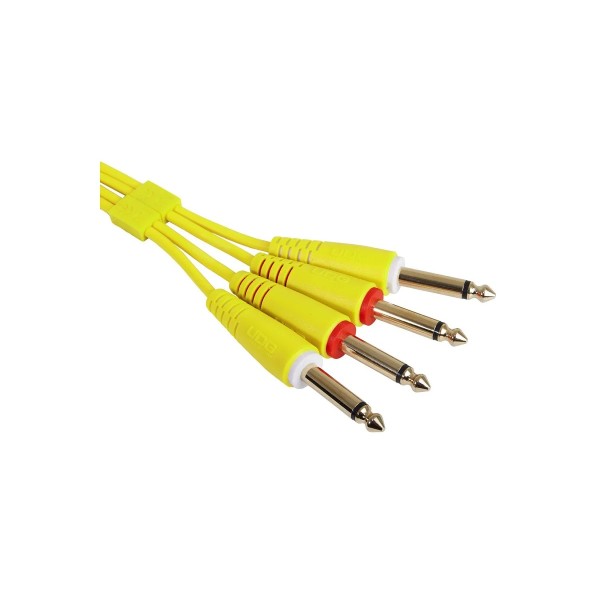 Міжблочний кабель 2 х Jack 6.3 мм моно тато - 2 х Jack 6.3 мм моно тато UDG Set Jack-Jack Yellow 1.5 Міжблочний кабель 2 х Jack 6.3 мм моно тато - 2 х Jack 6.3 мм моно тато UDG Set Jack-Jack Yellow 1.5
