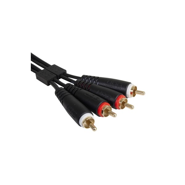 Міжблочний кабель 2 x RCA тато - 2 x RCA тато UDG Set RCA - RCA Black 3m (U97003BL) Міжблочний кабель 2 x RCA тато - 2 x RCA тато UDG Set RCA - RCA Black 3m (U97003BL)