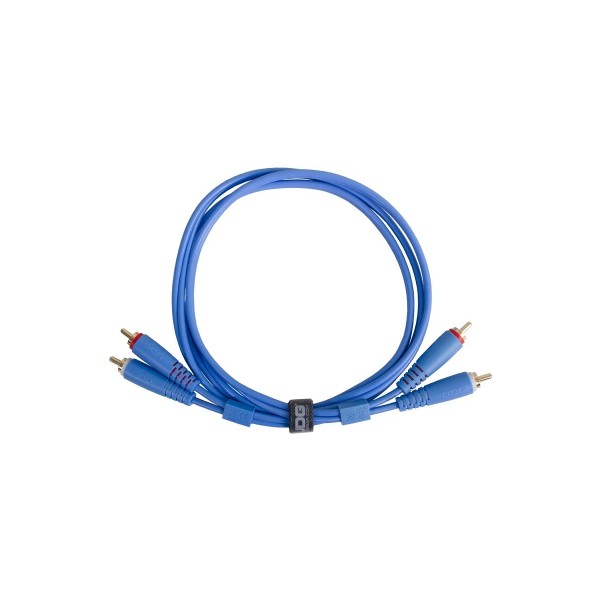 Міжблочний кабель 2 x RCA тато - 2 x RCA тато UDG Set RCA - RCA Blue 3m (U97003LB)