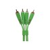 Міжблочний кабель 2 x RCA тато - 2 x RCA тато UDG Set RCA - RCA Green 1.5m (U97001GR)