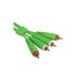 Міжблочний кабель 2 x RCA тато - 2 x RCA тато UDG Set RCA - RCA Green 1.5m (U97001GR)