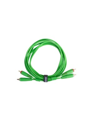 Межблочный кабель 2 x RCA папа - 2 x RCA папа UDG Set RCA - RCA Green 3m (U97003GR)
