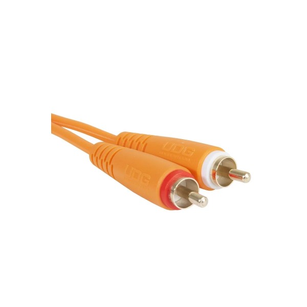 Міжблочний кабель 2 x RCA тато - 2 x RCA тато UDG Set RCA - RCA Orange 3m (U97003OR)