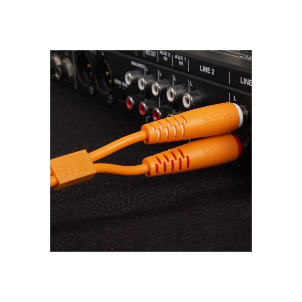 Міжблочний кабель 2 x RCA тато - 2 x RCA тато UDG Set RCA - RCA Orange 3m (U97003OR)