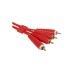 Міжблочний кабель 2 х RCA тато - 2 х RCA тато UDG Set RCA - RCA Red 1.5m (U97001RD)