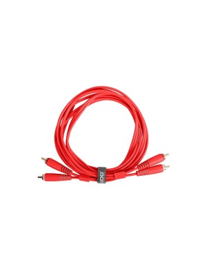 Межблочный кабель 2 x RCA папа - 2 x RCA папа UDG Set RCA - RCA Red 3m (U97003RD)