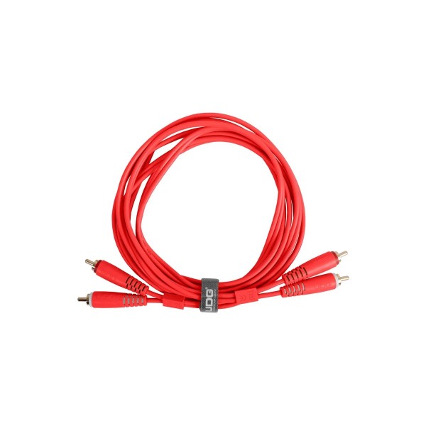 Міжблочний кабель 2 x RCA тато - 2 x RCA тато UDG Set RCA - RCA Red 3m (U97003RD)
