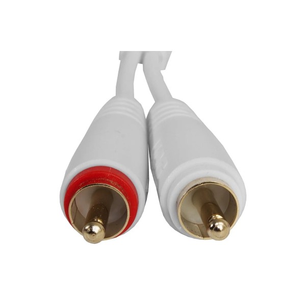 Міжблочний кабель 2 x RCA тато - 2 x RCA тато UDG Set RCA - RCA White 1.5m (U97001WH)