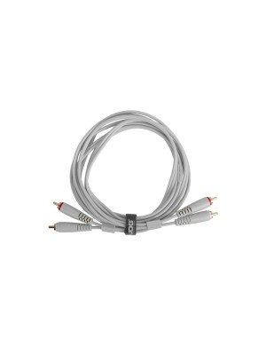 Межблочный кабель 2 x RCA папа - 2 x RCA папа UDG Set RCA - RCA White 1.5m (U97001WH)