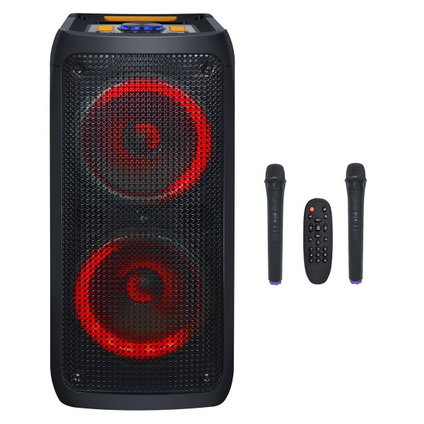 Акустична система портативна BIG JB800PARTY BOX (USB/MP3/FM/BT/TWS + 2 VHF мікрофона) Акустична система портативна BIG JB800PARTY BOX (USB/MP3/FM/BT/TWS + 2 VHF мікрофона)