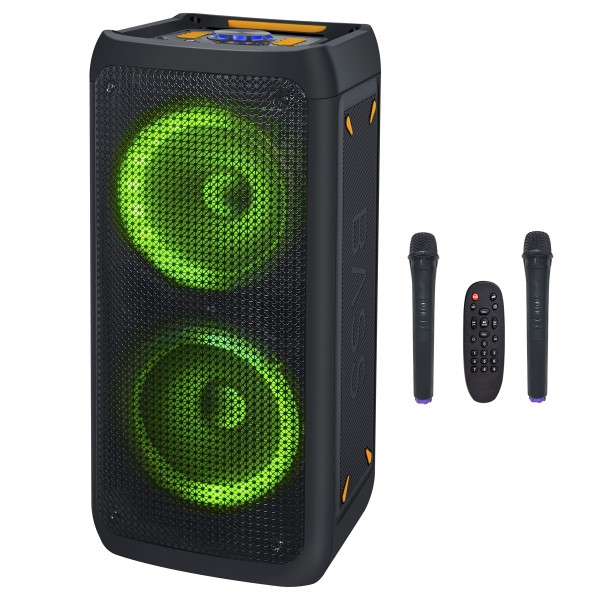 Акустична система портативна BIG JB800PARTY BOX (USB/MP3/FM/BT/TWS + 2 VHF мікрофона) Акустична система портативна BIG JB800PARTY BOX (USB/MP3/FM/BT/TWS + 2 VHF мікрофона)