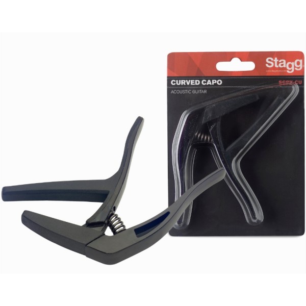 Каподастр STAGG SCPX-CU BK