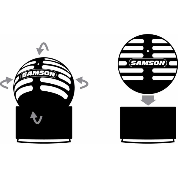 USB мікрофон для комп'ютера SAMSON METEORITE USB мікрофон для комп'ютера SAMSON METEORITE