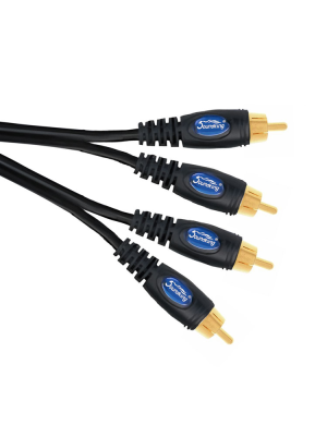 Готовый кабель 2 тюльпана-"папа" -2 тюльпана-"папа" SOUNDKING SKBI139