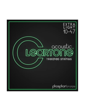 Набір струн для акустичної гітари CLEARTONE 7410 ACOUSTIC PHOSPHOR BRONZE ULTRA LIGHT 10-47