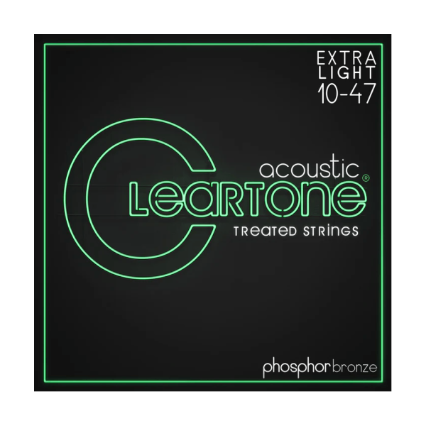 Набір струн для акустичної гітари CLEARTONE 7410 ACOUSTIC PHOSPHOR BRONZE ULTRA LIGHT 10-47