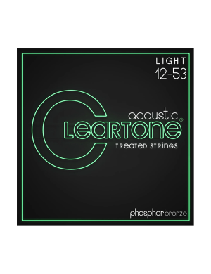 Набір струн для акустичної гітари CLEARTONE 7412 ACOUSTIC PHOSPHOR BRONZE LIGHT 12-53