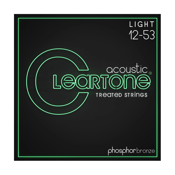 Набір струн для акустичної гітари CLEARTONE 7412 ACOUSTIC PHOSPHOR BRONZE LIGHT 12-53