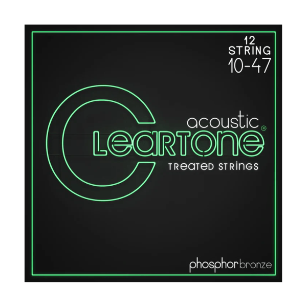 Набір струн для акустичної гітари CLEARTONE 7410-12 ACOUSTIC PHOSPHOR BRONZE 12-STRING ULTRA LIGHT 1