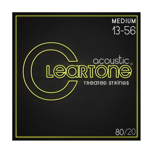 Набір струн для акустичної гітари CLEARTONE 7613 ACOUSTIC 80/20 BRONZE MEDIUM 13-56