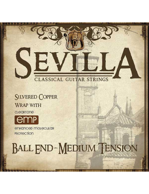 Набор струн для классической гитары CLEARTONE 8442 SEVILLA BALL END MEDIUM TENSION Набор струн для классической гитары CLEARTONE 8442 SEVILLA BALL END MEDIUM TENSION
