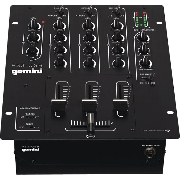 Мікшерний пульт для DJ Gemini PS-3