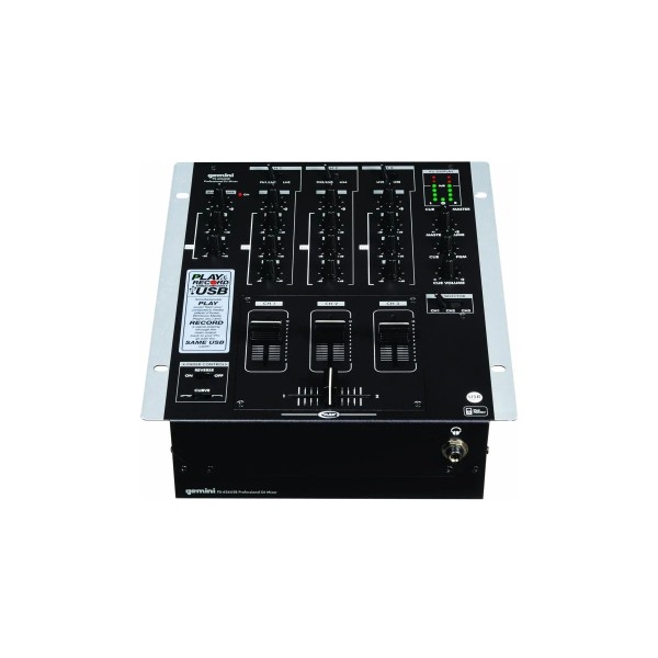 Мікшерний пульт для DJ Gemini PS-626USB Мікшерний пульт для DJ Gemini PS-626USB