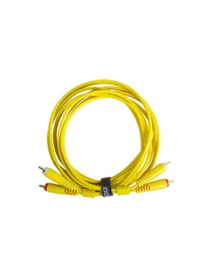 Межблочный кабель 2 x RCA папа - 2 x RCA папа UDG Set RCA - RCA Yellow 3m (U97003YL)
