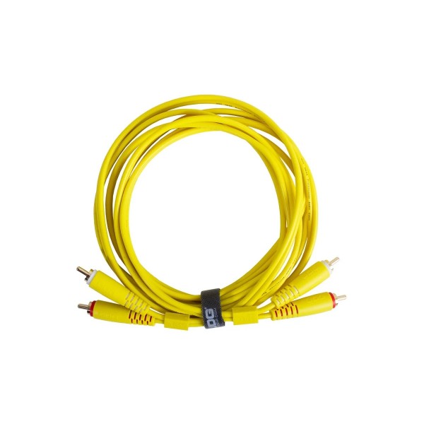 Міжблочний кабель 2 x RCA тато - 2 x RCA тато UDG Set RCA - RCA Yellow 3m (U97003YL)